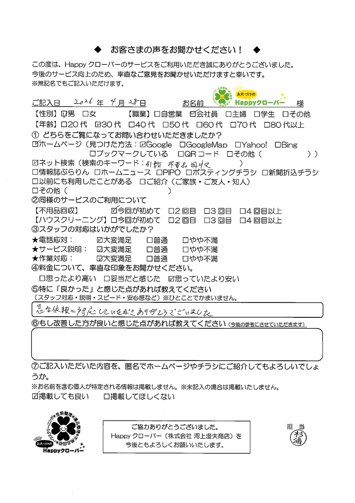 4月28日の作業
