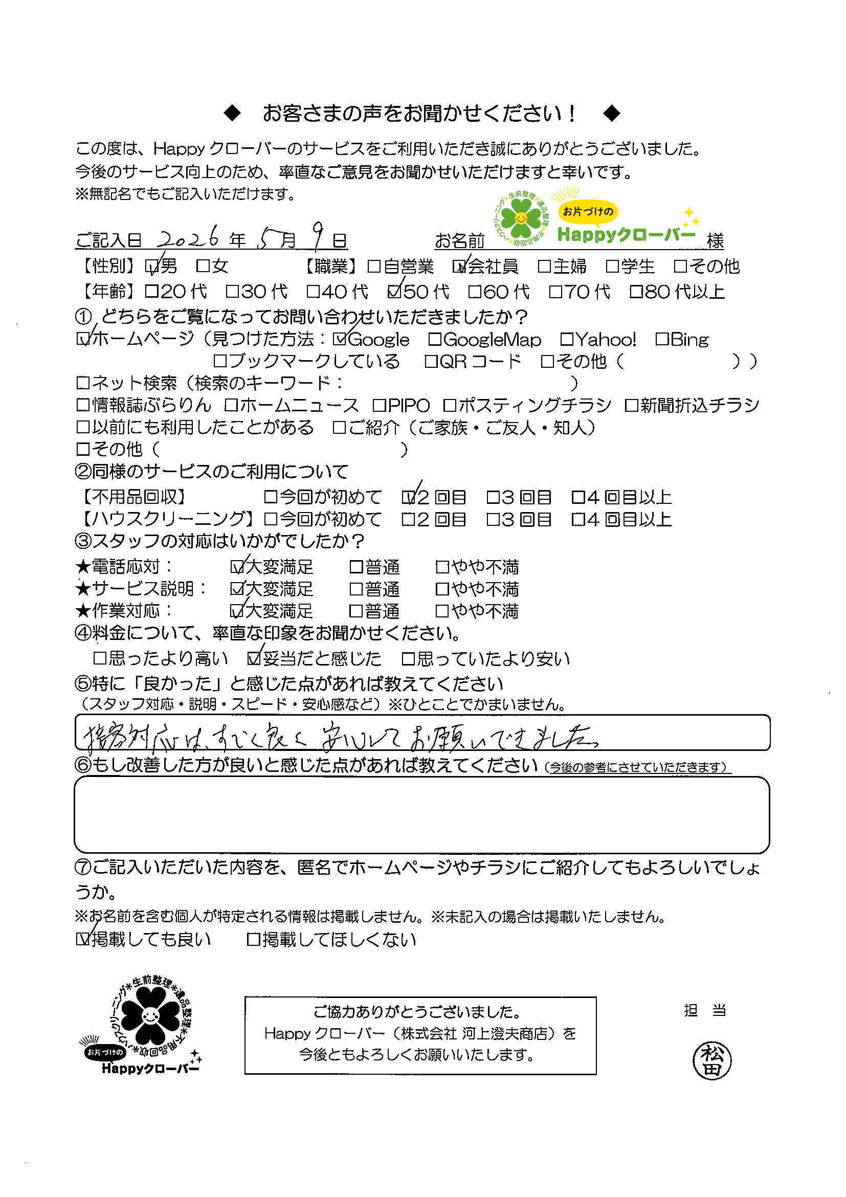 5月9日の作業